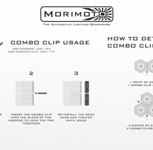 MORIMOTO MODPOD COMBI CLIP