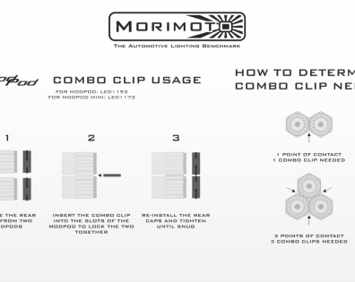 MORIMOTO MODPOD COMBI CLIP