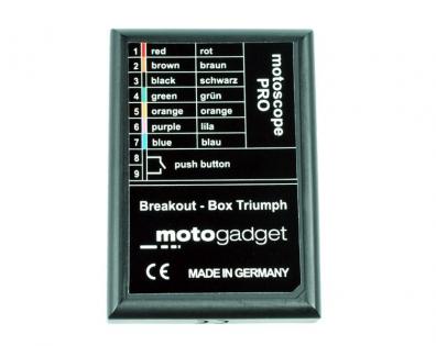 Motogadget Breakout Box Triump - Keband